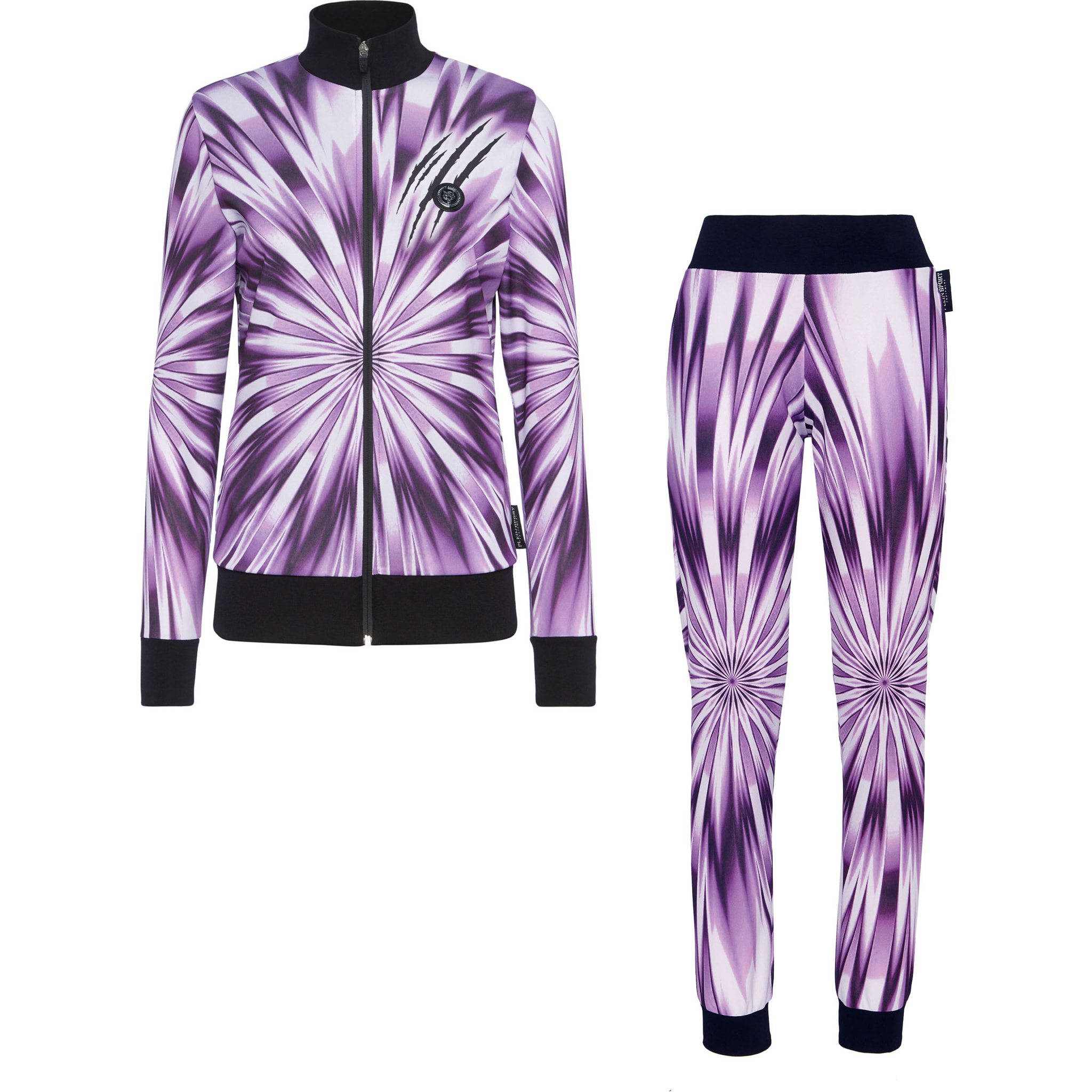 PLEIN SPORT Chándal: Top y pantalón SCRATCH