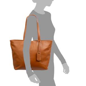 Artogne bolso de hombro mujer. Piel auténtica Dollaro.