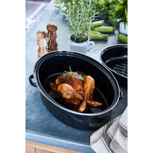 Cocotte BAUMALU roaster 38 cm 6.3L