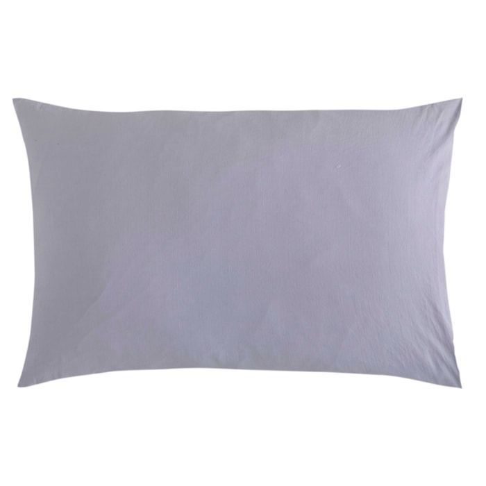 Naturals - Funda de Almohada - Tejido Lino - Gris Pálido