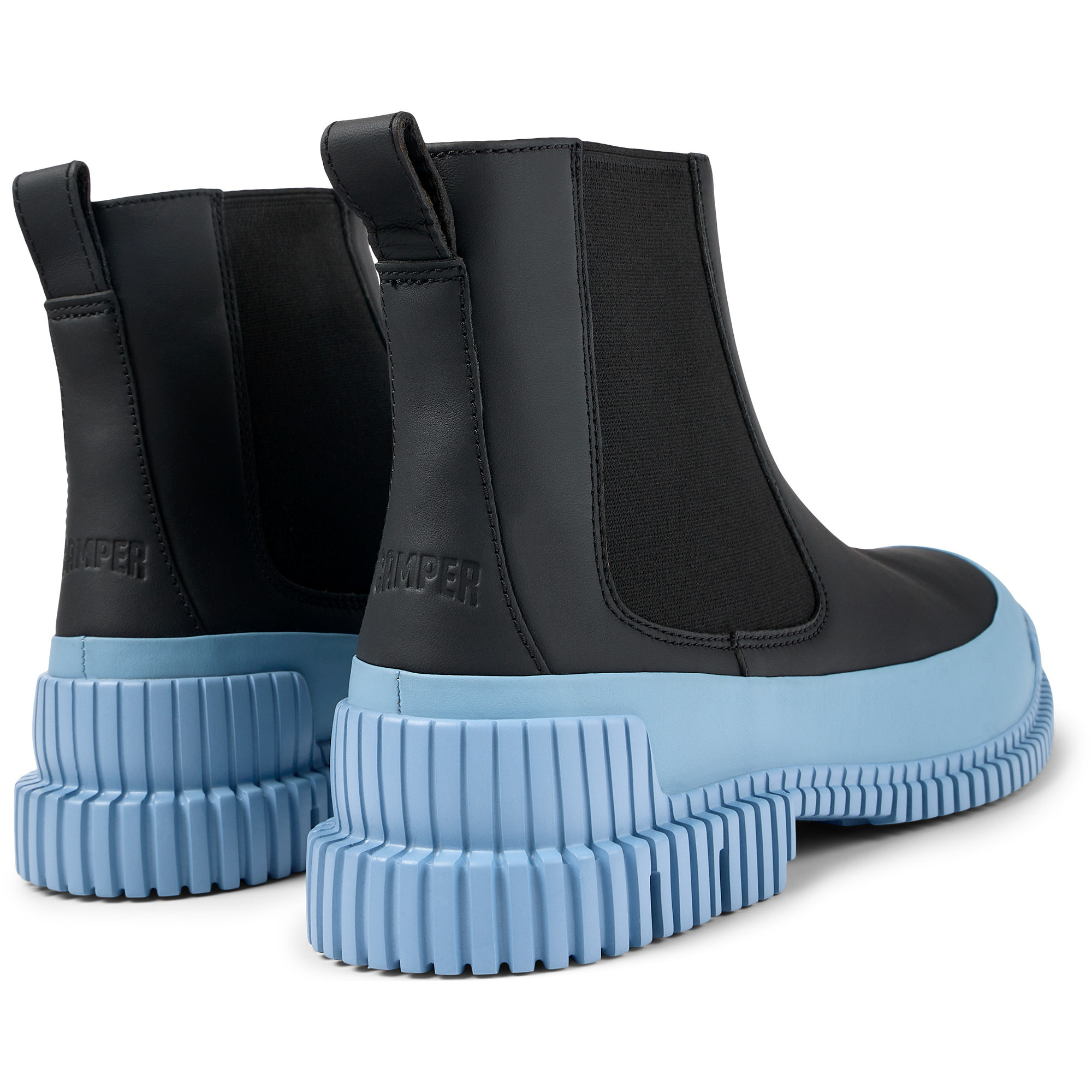 Botines - CAMPER Pix - Multicolor - Cuero liso