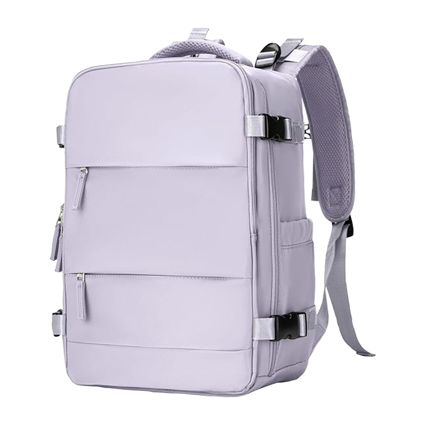 Zaino da cabina da viaggio ad alta capacità con più scomparti (scarpe, vestiti, laptop).