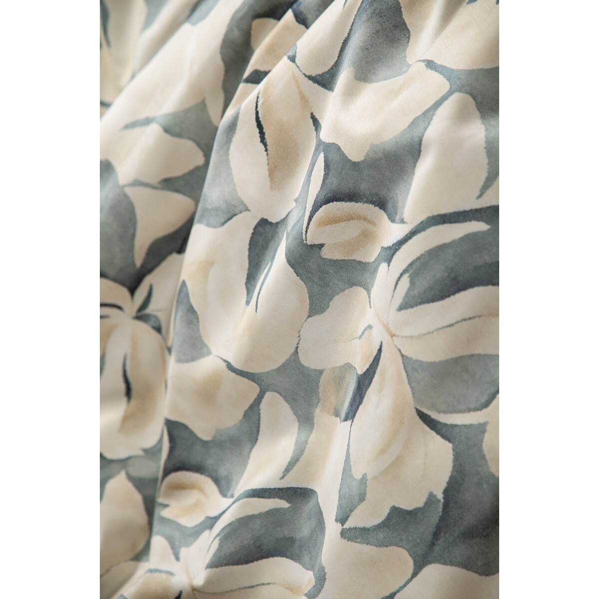 Parure housse de couette 240x220 cm et 2 taies d'oreiller 63x63cm satin de coton imprimé