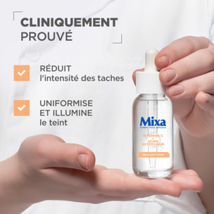 Mixa Lab Sérum Concentré Anti-Taches à la Vitamine C et Acide Glycolique 30ml