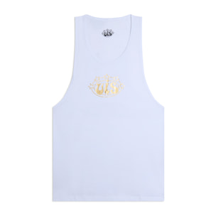 Canotta Donna Regular in Cotone con Logo VIS Oro