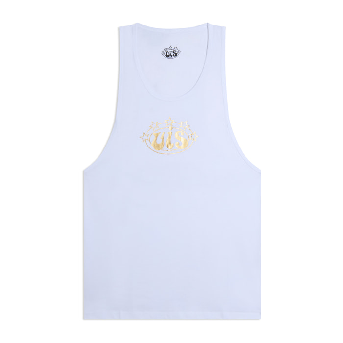 Canotta Donna Regular in Cotone con Logo VIS Oro