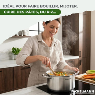 Faitout en inox 18/10 Triply Fackelmann Vita3