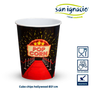 Cubo palomitas hollywood l colección leknes