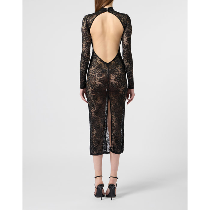 PHILIPP PLEIN Vestido largo MONOGRAM