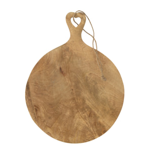 J-Line planche à découper Rond Coeur - bois - marron - small