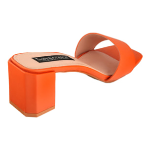 Sabot con tacco comodo quadrato