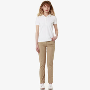 Kappa - Pantaloni Donna Beige - Debbye Light Poplin
