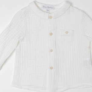 CAMISA ALGODÓN ORGÁNICO DOBLE TELA