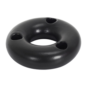 Support 3 Bougies Noir