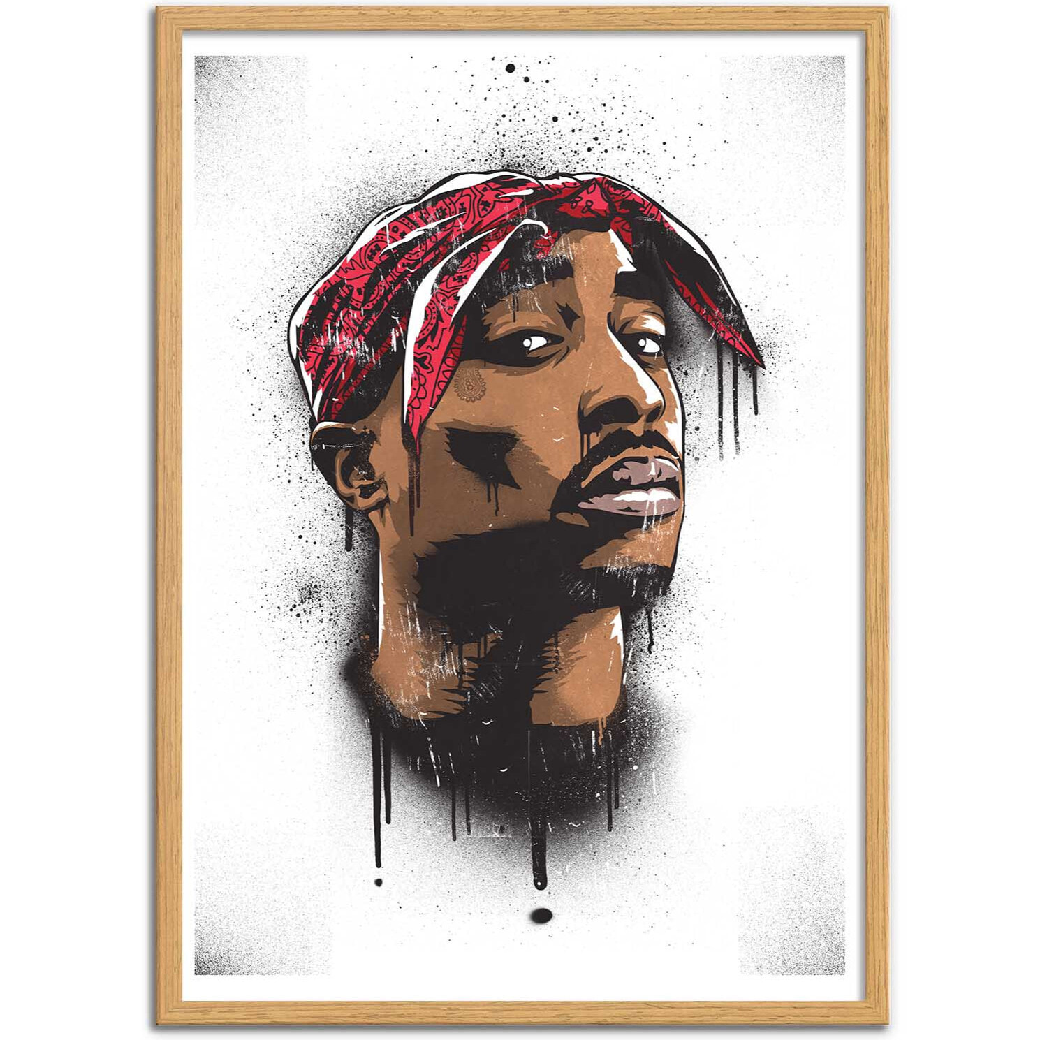 Affiche - Tupac - Bokkaboom