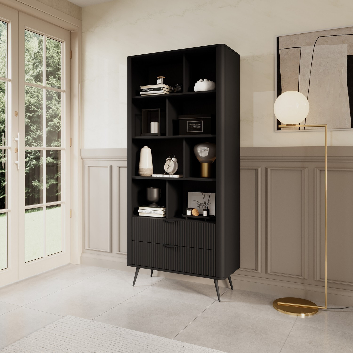 Oresteluchetta LIBRERIA ODESSA BLACK