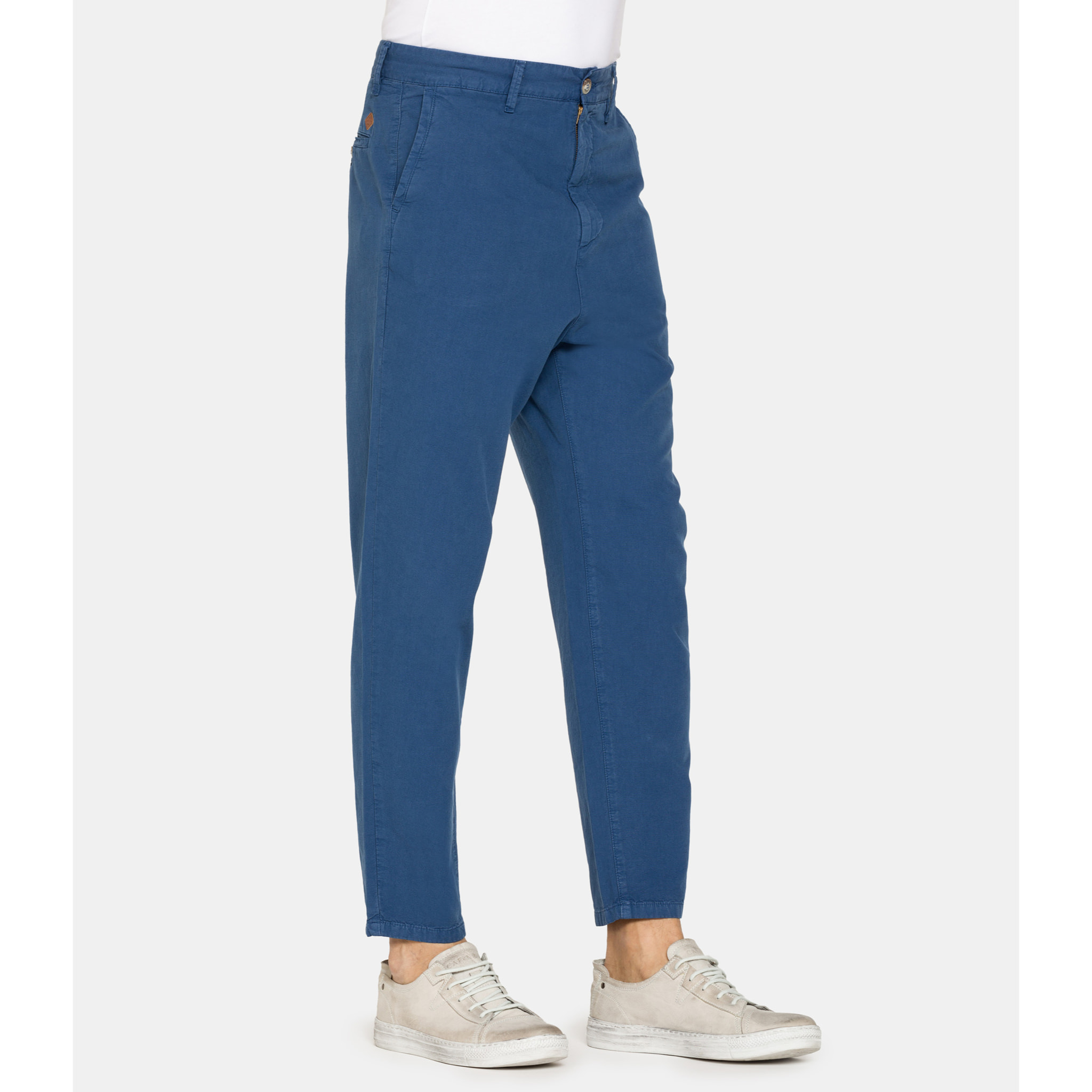 JEANS STRETCH 12,5 oz MOD. 639. Vita Regolare cavallo sceso . Fondo stretto alla caviglia