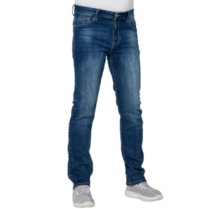Pantalón denim 5 bolsillos Rupal Azul