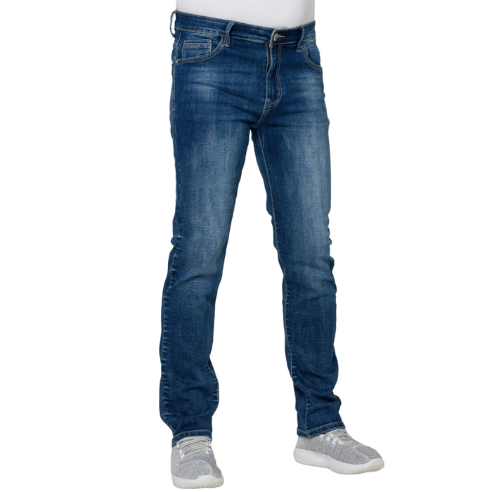 Pantalón denim 5 bolsillos Rupal Azul