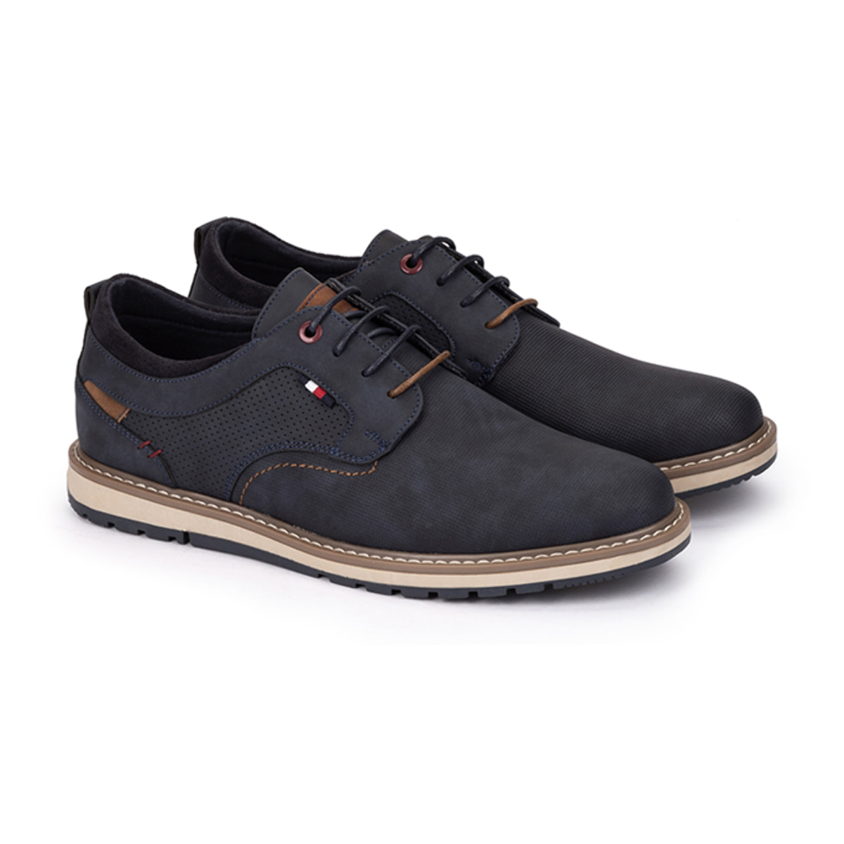 Zapatos Casual Con Cordones para Hombre