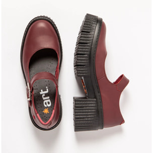 Zapatos con tacón 1373 NAPPA BURDEOS/YORK color Burdeos