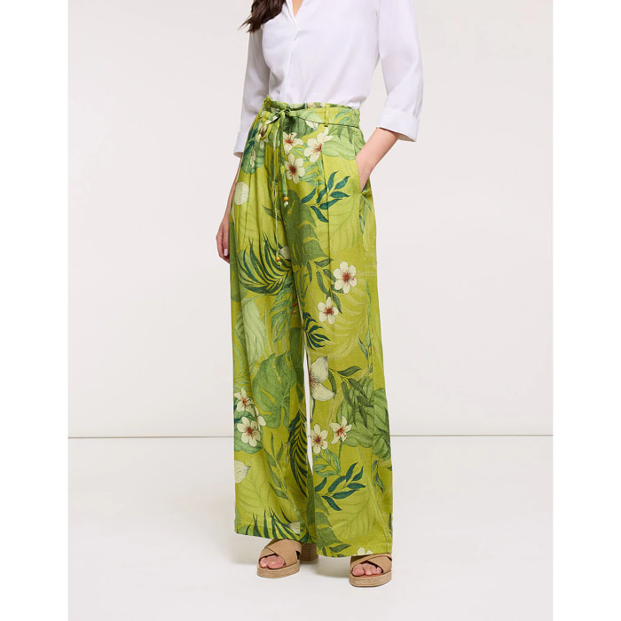 Pantalón Largo Verde Pistacho - Panleaf