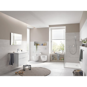 Plan vasque Euro Ceramic 100 x 46 cm blanc alpin