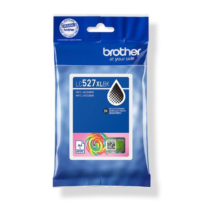 Cartouche d'encre BROTHER Originale LC527 XL Haute Capacité Noire - LC527XLBK