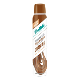 Pack de 6 - Batiste - Shampooing Sec & Touche de Couleur Châtains