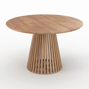 Table ronde en bois d'acacia 4 personnes - Képès