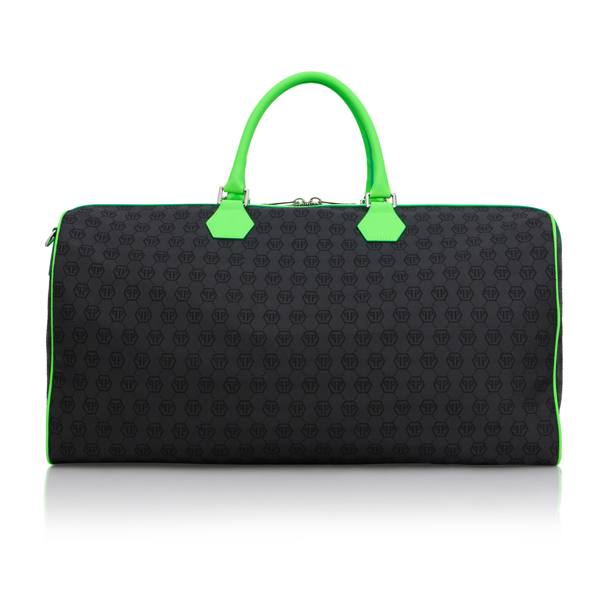 PHILIPP PLEIN Weekend Bag Jacquard Monogram