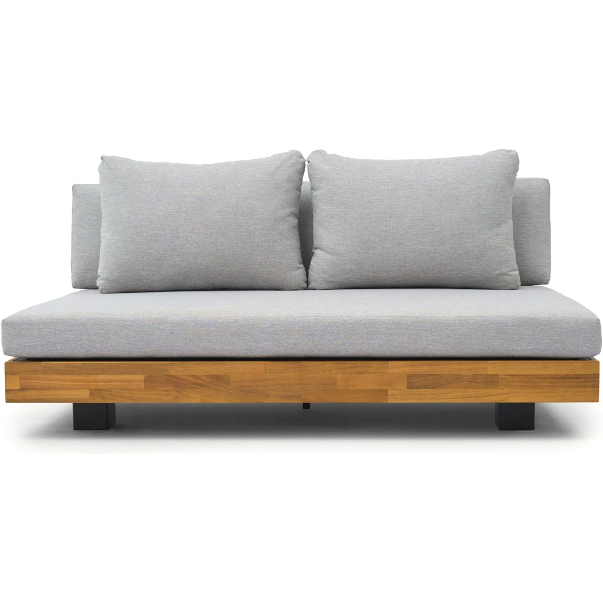 Canapé de jardin 2 places en bois FSC - CAPRI