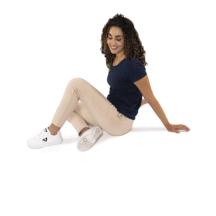 Pantaloni sportivi con riga davanti invernali da donna "Never Without"