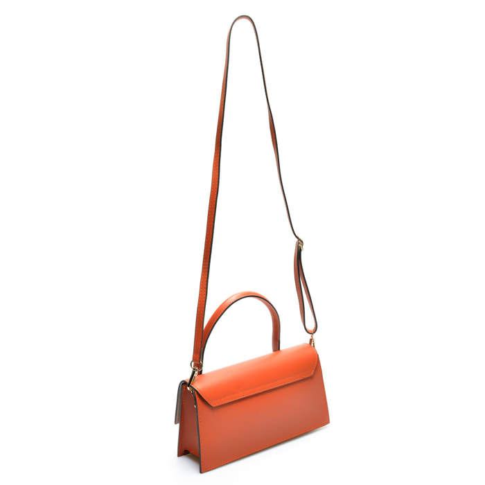 Borsa a spalla Anna Luchini Arancio