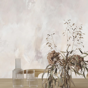 Carta da Parati Stucco Veneziano Beige e Tortora