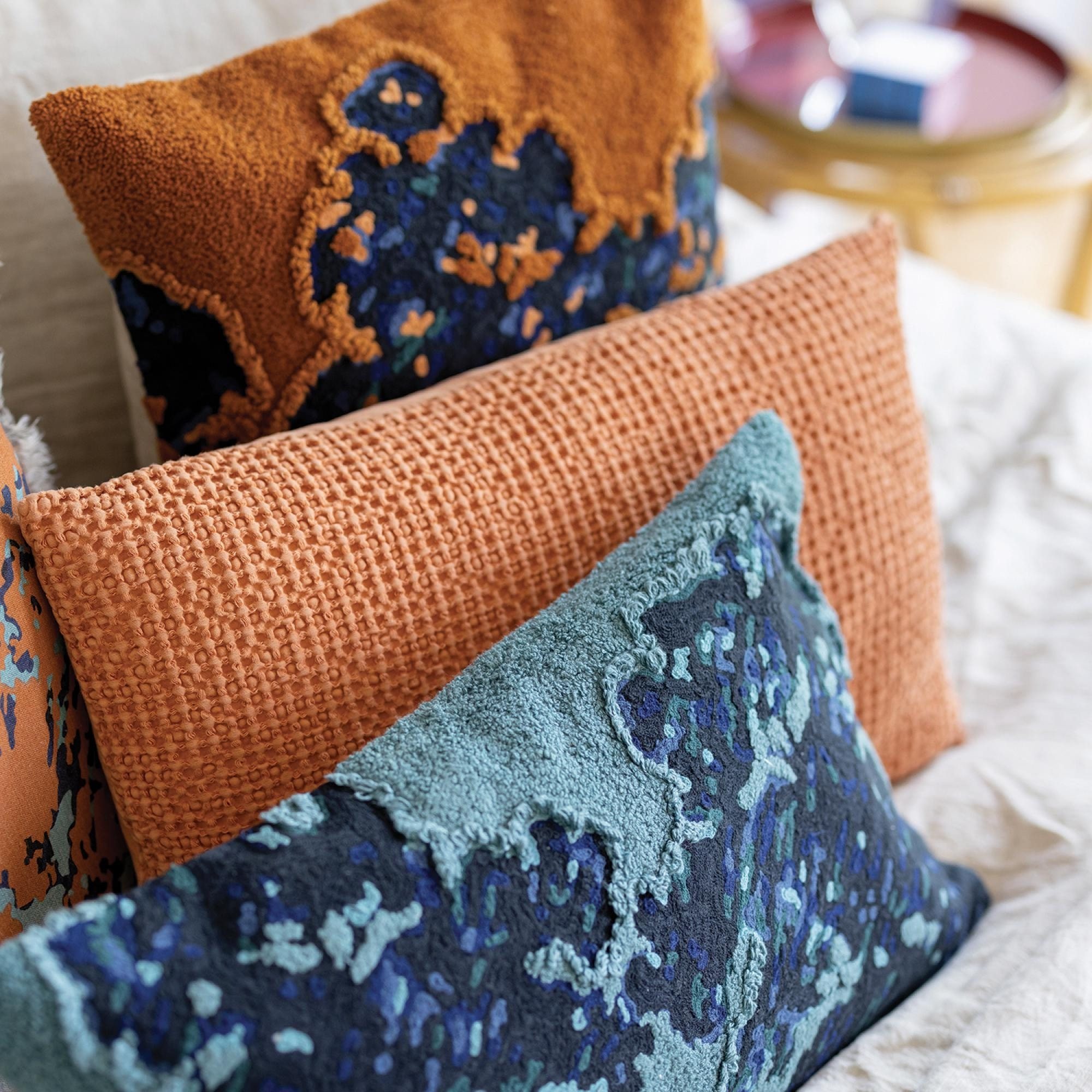 Coussin stonewashed Maia