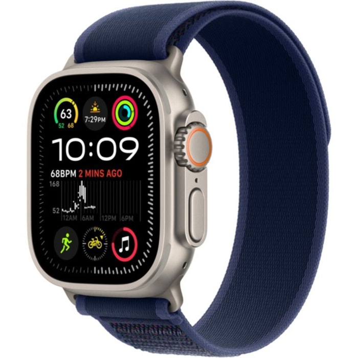 Montre connectée APPLE WATCH Ultra 2 49mm Naturel / Bleu Trail S/M Ce