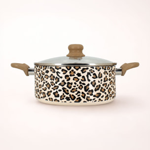 Faitout en aluminium 24cm léopard - tous feux  LEOPARD