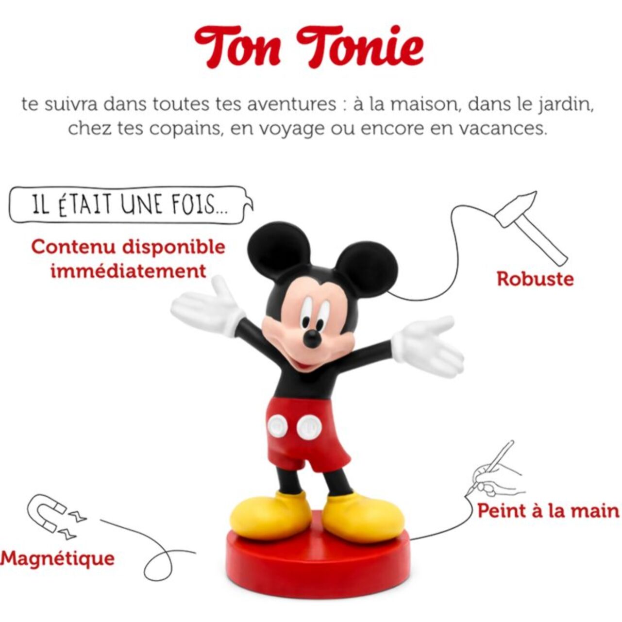 Jeu éducatif TONIES Disney - Mickey Mouse