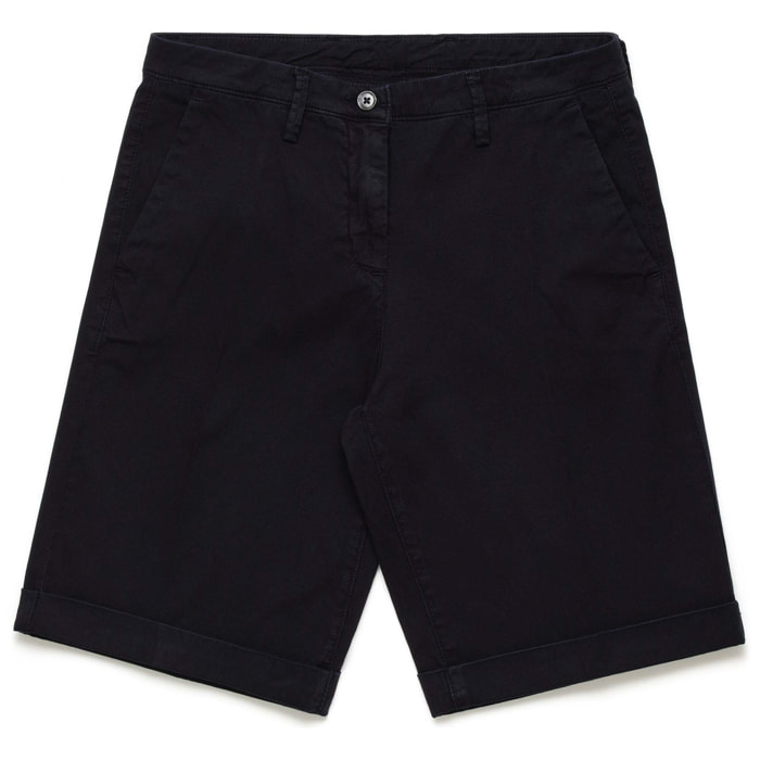 Kappa - Pantaloni Corti Donna Blu - Chrissie