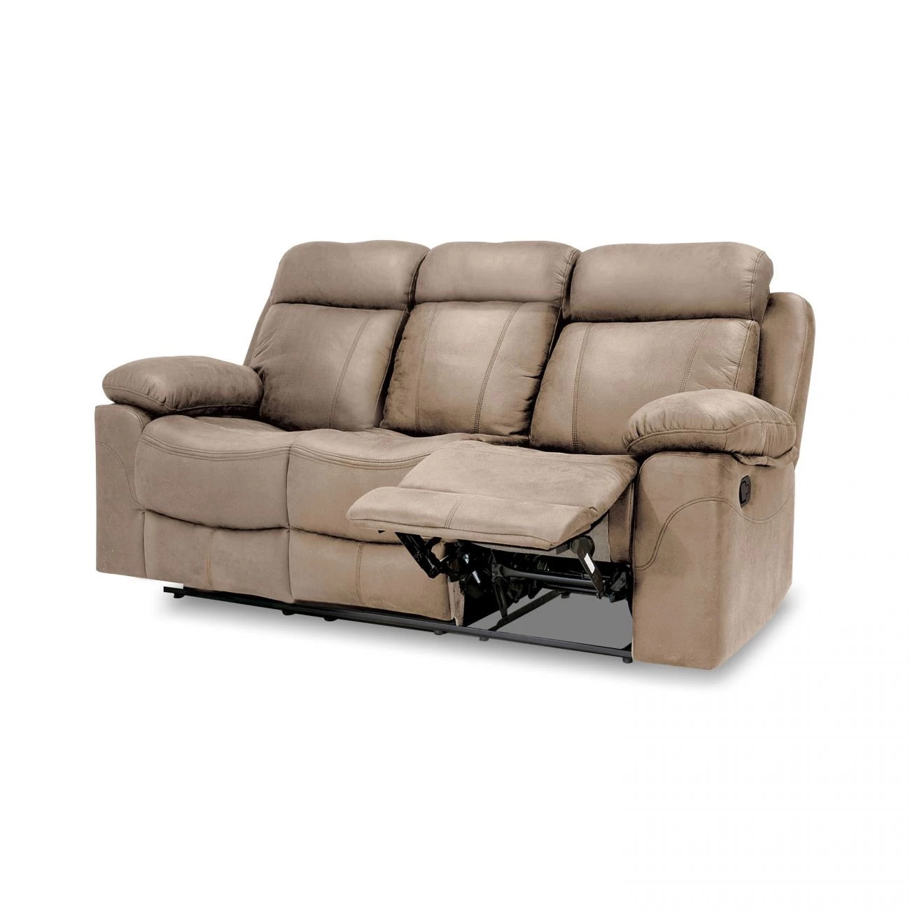 Sofá relax 3 plazas Nellie Cemento