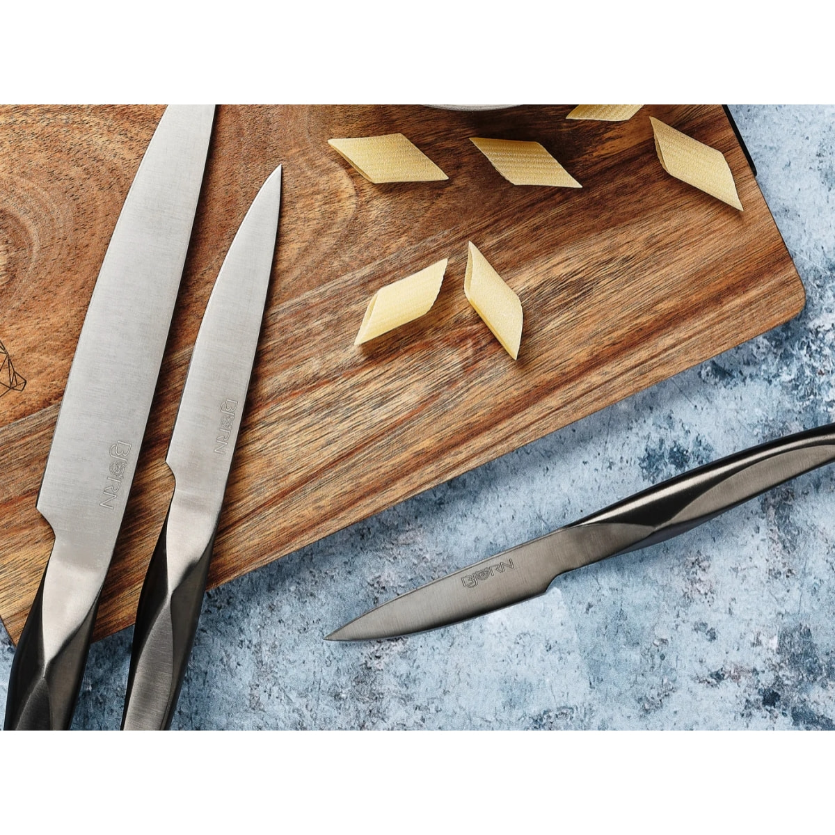 Bloc couteaux de cuisine et couteaux à steak LARUS LOVIISA - 14 pièces