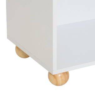Meuble de rangement Mix'N Modul 5 cases rectangulaire 68x91cm blanc