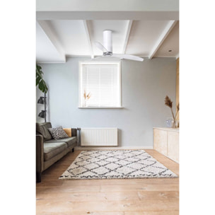 TUBE FAN M Ventilateur blanc brillant/transparent DC