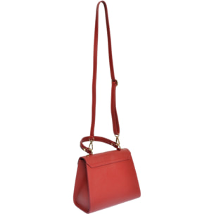 Borsa a spalla Anna Luchini Rosso