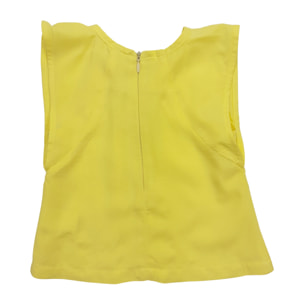 TOP CREPONNE GIALLO