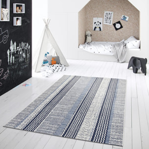 Tapis extérieur tissé kilim rectangle HIJI