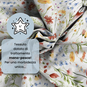 PARURE COPRIPIUMINO MATRIMONIALE KARMA - 100% Microfibra