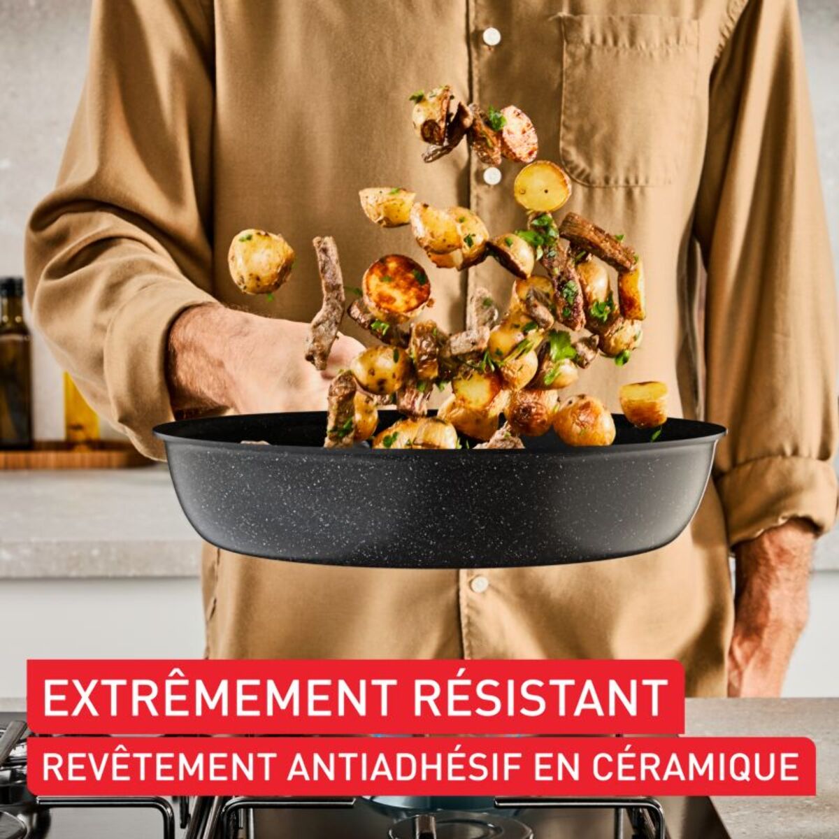 Poêle TEFAL EXCELLENCE+ CERAM 20cm