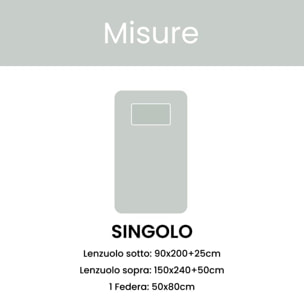 INTRECCI Set Lenzuola Singolo in Cotone, Stampa Alta Qualità, Lenzuolo Sotto + Lenzuolo Sopra + 1 Federa, Comfort, Morbidezza, per Pelli Sensibili, non Stringe in Lavatrice. Fantasia: Bernese